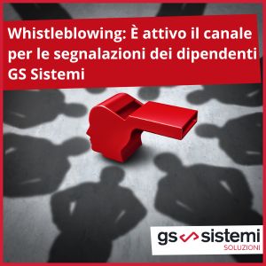 whistleblowing - piattaforma GS Sistemi