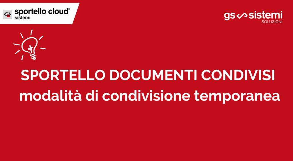 Sportello Documenti condivisi_modalità temporanea